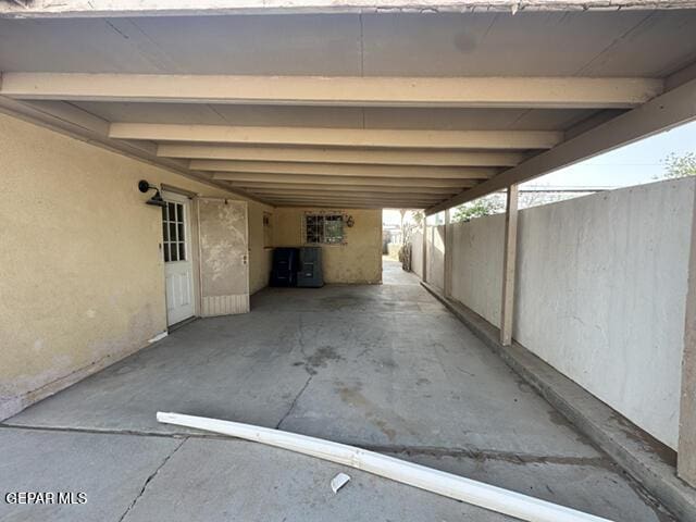 209 Durrill Rd, El Paso, TX 79915 - view of car parking featuring a carport