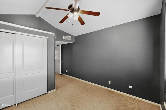 4640 Beacham St, El Paso, TX 79938 - unfurnished bedroom featuring a closet and ceiling fan