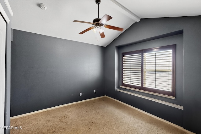 4640 Beacham St, El Paso, TX 79938 - carpeted empty room featuring a ceiling fan and baseboards