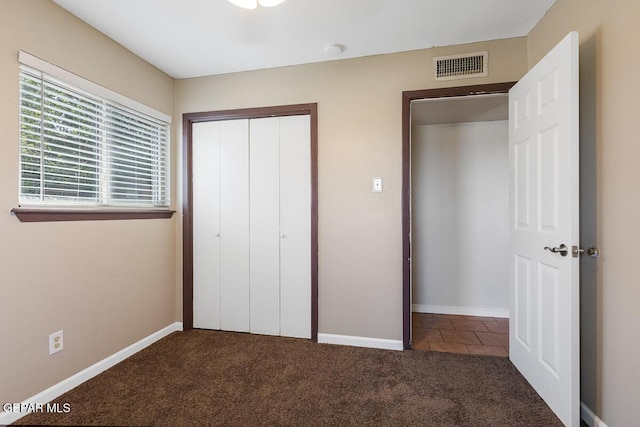 1615 Opossum Cir, Horizon City, TX 79928 - unfurnished bedroom with carpet floors and a closet