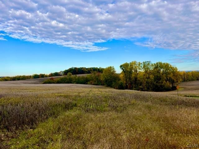 view of landscape with a rural view