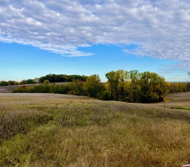 view of landscape with a rural view