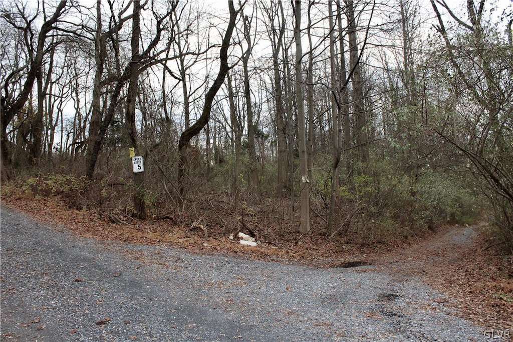 view of road