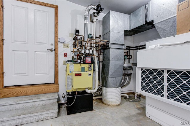 view of utility room