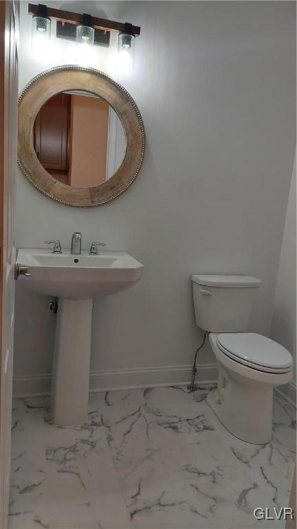 bathroom with toilet