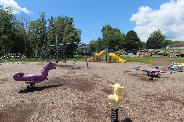 view of community play area