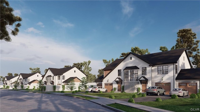 view of front of property featuring a residential view