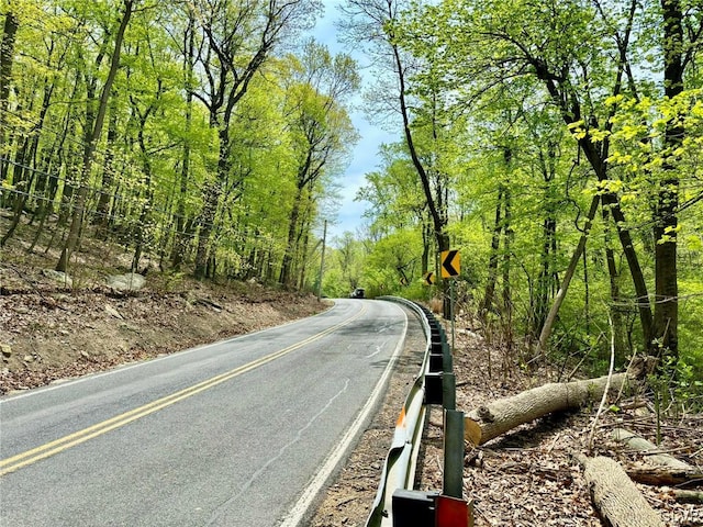 view of road