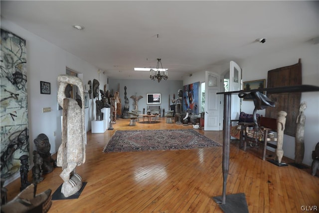 foyer entrance featuring wood-type flooring