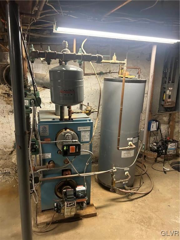 utilities with gas water heater