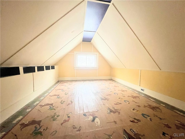 55 S Walnut St, Lansford Borough, PA 18232 - bonus room with lofted ceiling and wood finished floors