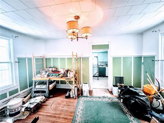 55 S Walnut St, Lansford Borough, PA 18232 - bedroom with crown molding and wood finished floors