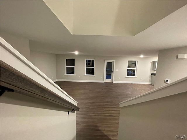 interior space featuring hardwood / wood-style floors