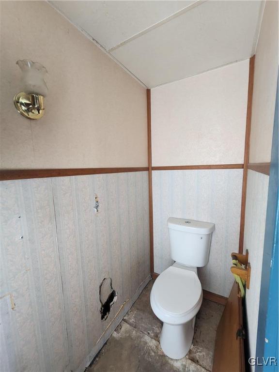 bathroom with toilet