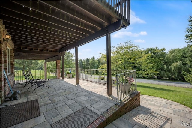 view of patio / terrace