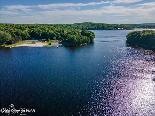 property view of water