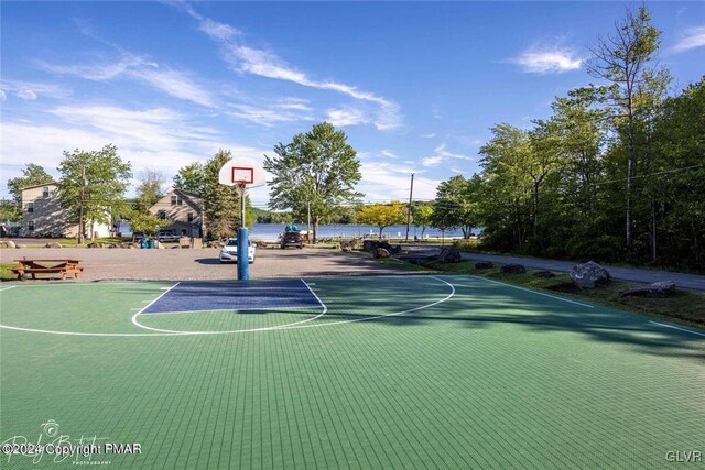 view of sport court