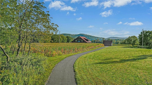 view of mountain feature