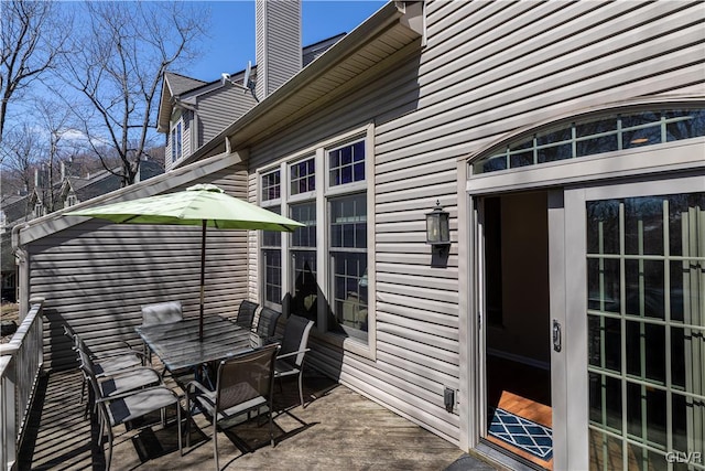 exterior space featuring a patio area