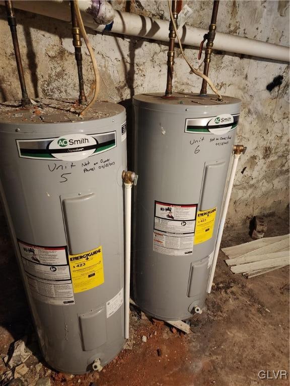 utilities with water heater