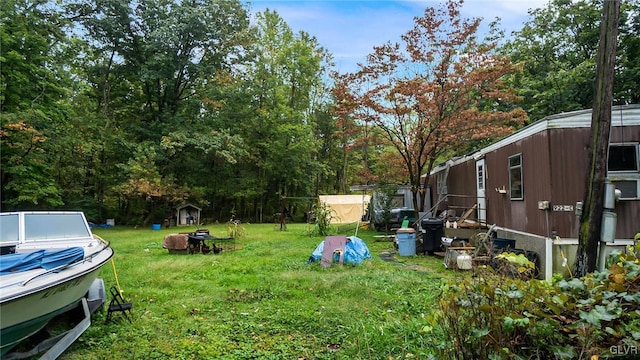 898 Browntown Rd, Plainfield Twp, PA 18064 - view of grassy yard with view of scattered trees