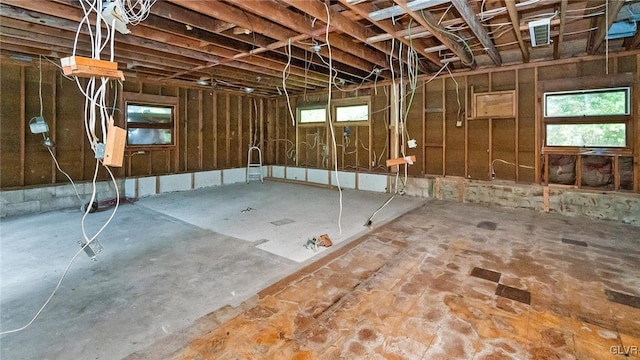 898 Browntown Rd, Plainfield Twp, PA 18064 - miscellaneous room with a garage