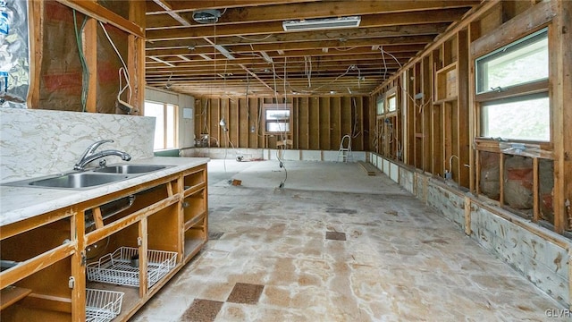 898 Browntown Rd, Plainfield Twp, PA 18064 - miscellaneous room featuring a sink