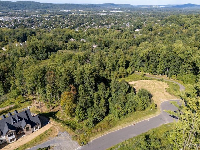 5310 Saucon Ridge Rd, Upper Saucon Twp, PA 18036 - aerial overview of property's location featuring a forest