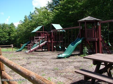 view of jungle gym