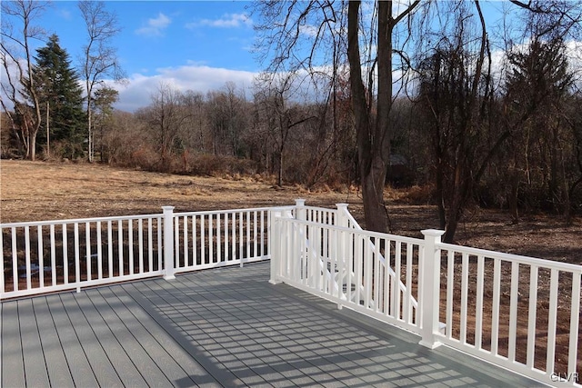 view of deck