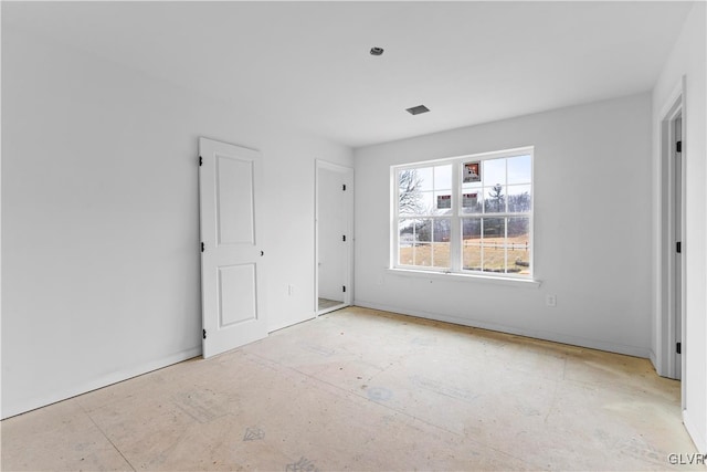 view of unfurnished bedroom