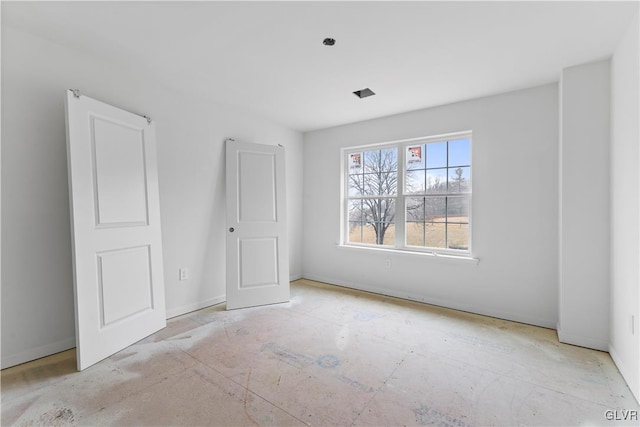 view of unfurnished bedroom