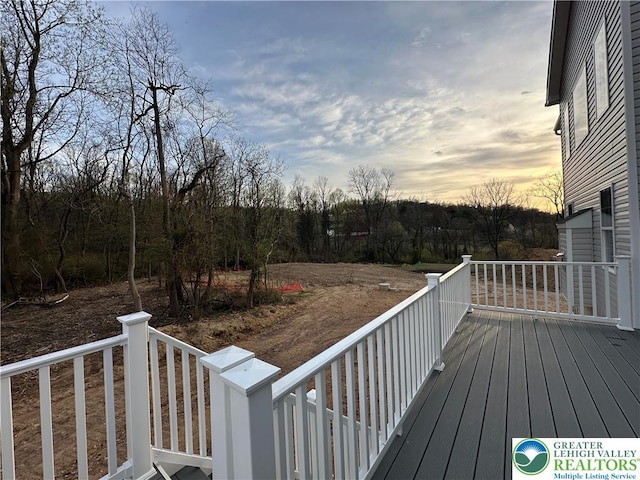 view of deck
