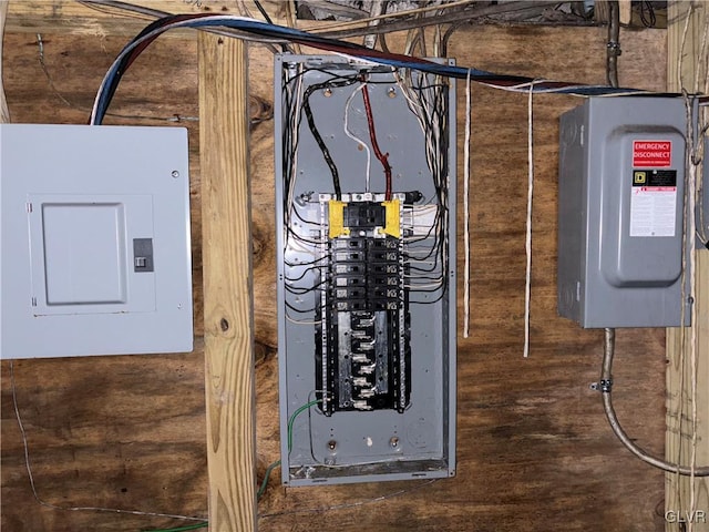 utility room featuring electric panel