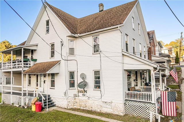 view of back of house