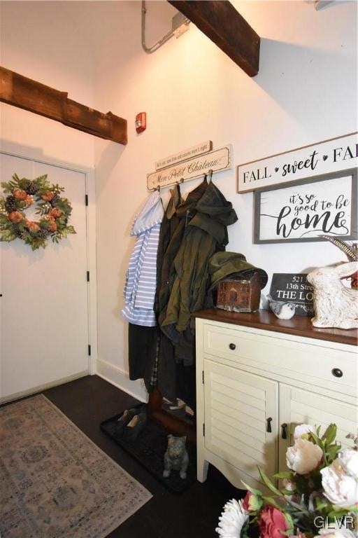 view of mudroom