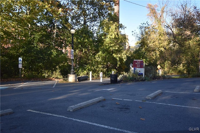 view of car parking