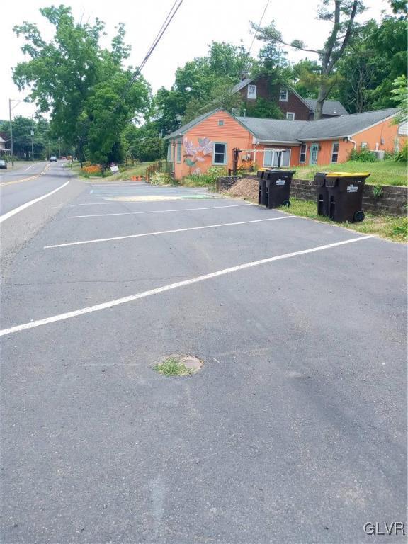 view of uncovered parking lot