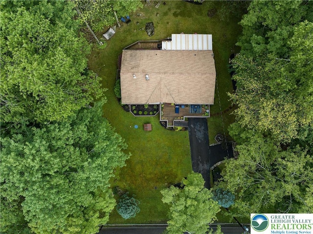 137 Outer Dr, Coolbaugh Twp, PA 18347 - view from above of property