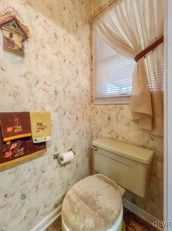 bathroom with toilet