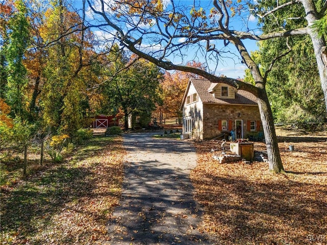 view of property exterior