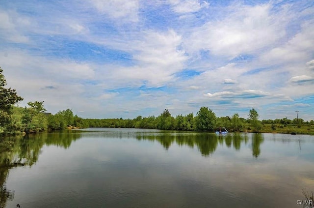 view of water feature