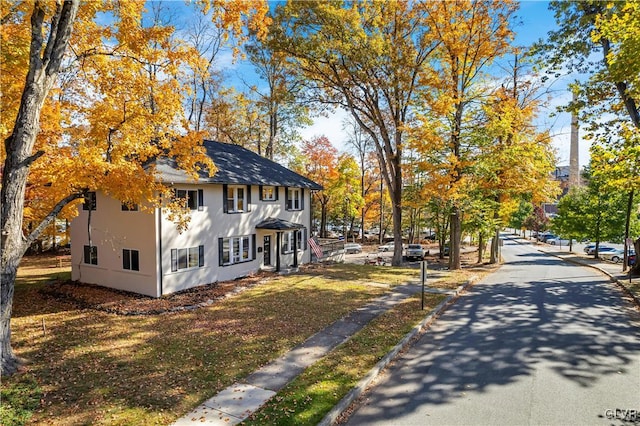 view of side of property