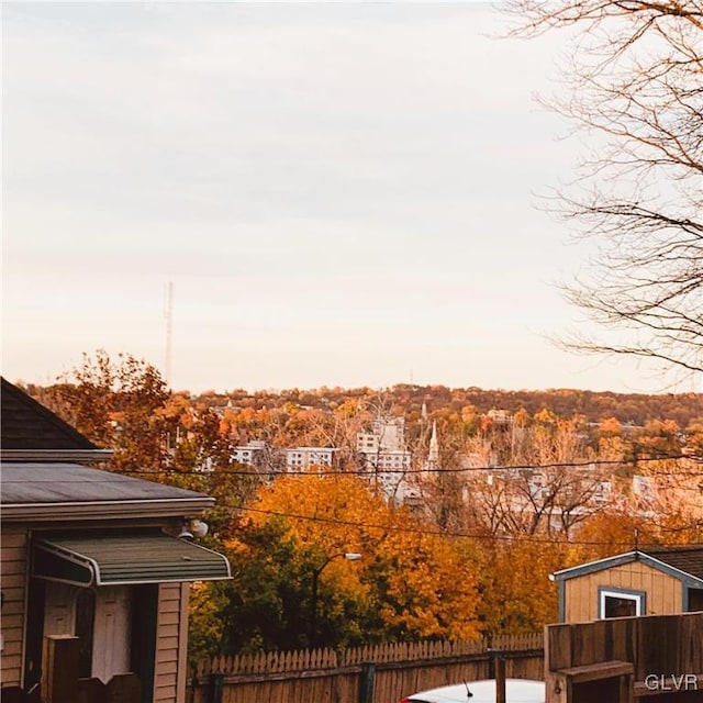 property view of water