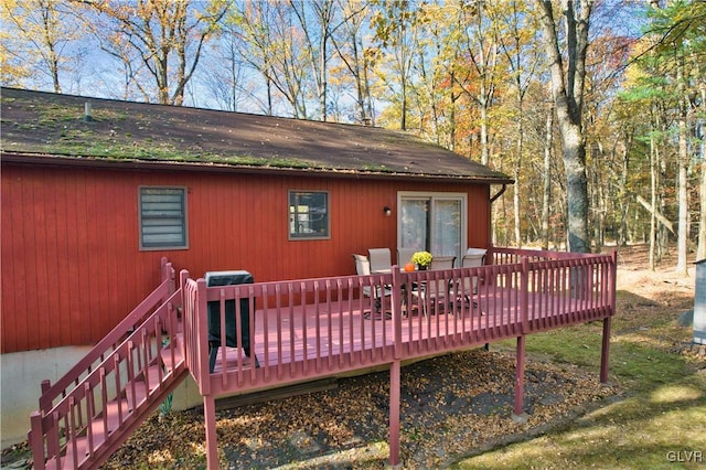 view of deck