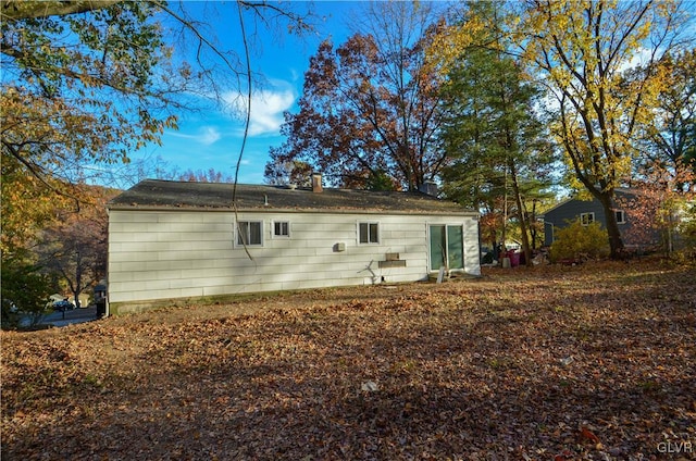 view of back of house