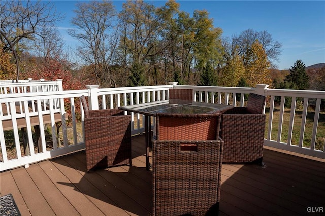 view of deck