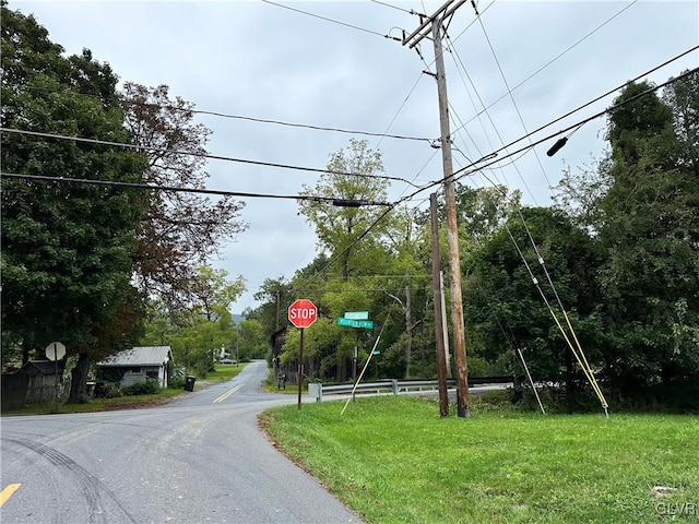 view of road