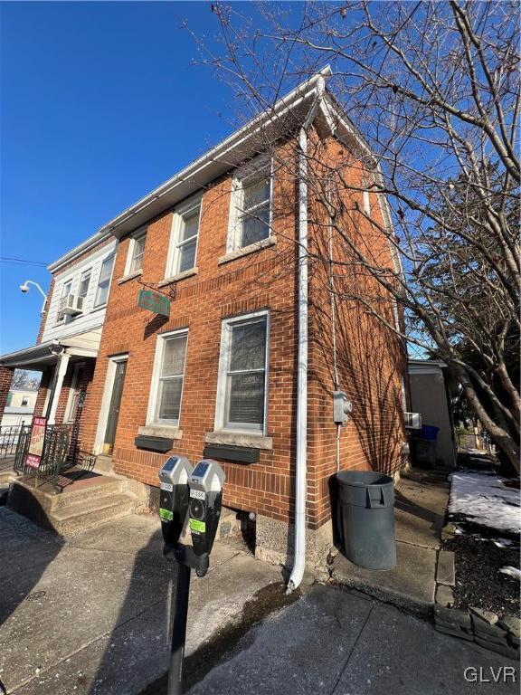 162 S Union St, Easton, PA 18042 - view of property exterior with brick siding