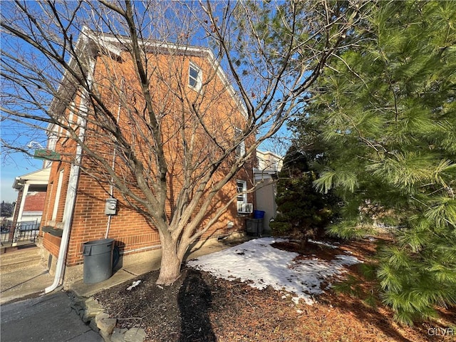162 S Union St, Easton, PA 18042 - view of property exterior with brick siding